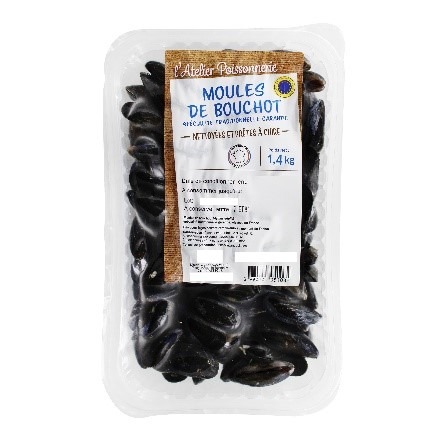 Moule de bouchot STG L'Atelier Poissonnerie : photo du produit rappelé le 30/09/2025