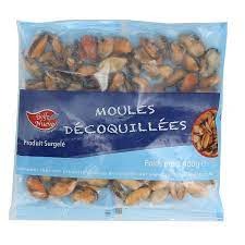Moules decoquillees cuites - surgelees - marque golfo nuevo : photo du produit rappelé le 02/09/2022