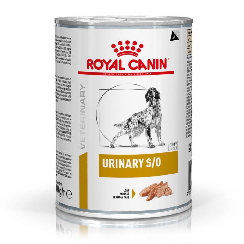 Mousse urinary s/o pour chien 410 gr Royal Canin : photo du produit rappelé le 30/05/2023