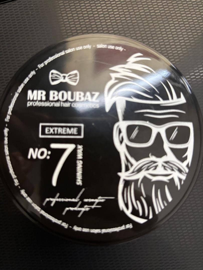 Mr boubaz professional hair cosmetics extreme no 7shining wax : photo du produit rappelé le 06/03/2026