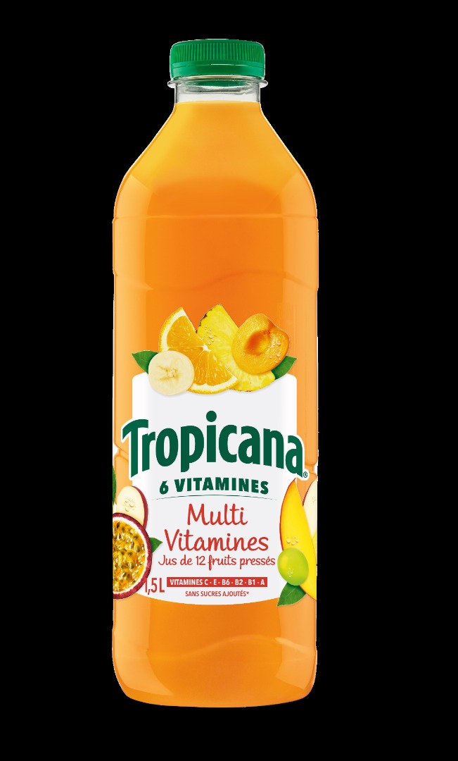 Multivitamines 1.5l Tropicana : photo du produit rappelé le 25/09/2023