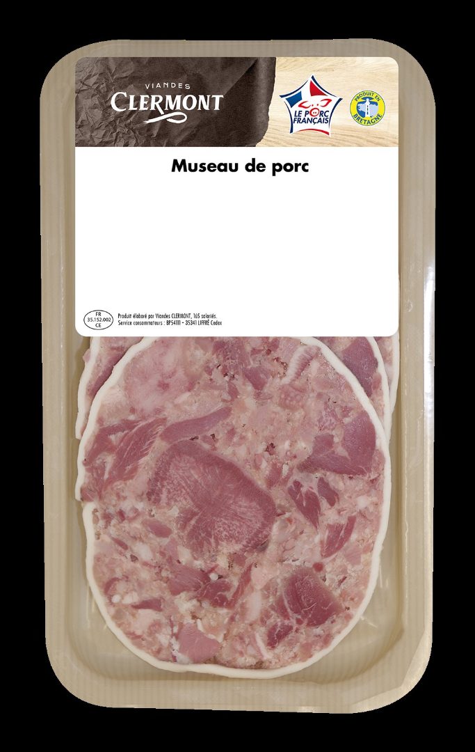 Museau de porc Clermont : photo du produit rappelé le 22/05/2023