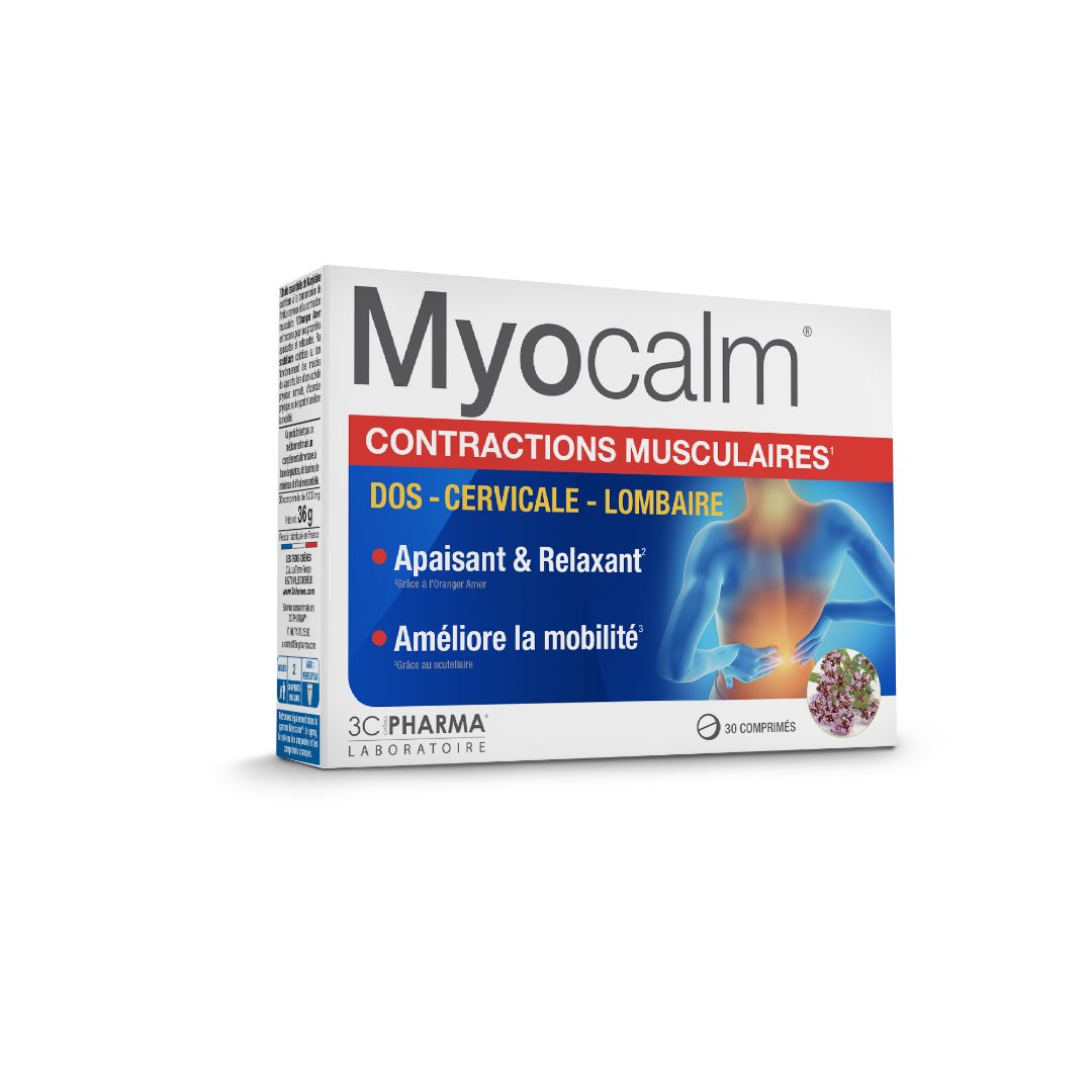 Myocalm 3C Pharma : photo du produit rappelé le 24/06/2021