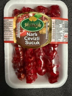 Narli cevizli sucuk Ö Yörükoglu : photo du produit rappelé le 27/08/2025