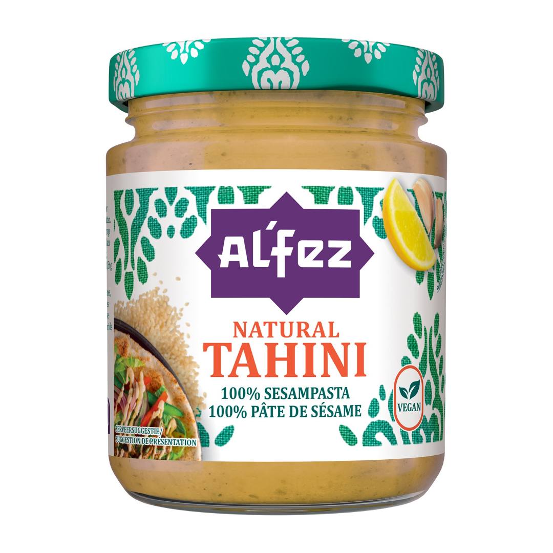 Natural tahini 160g Alfez : photo du produit rappelé le 12/07/2024
