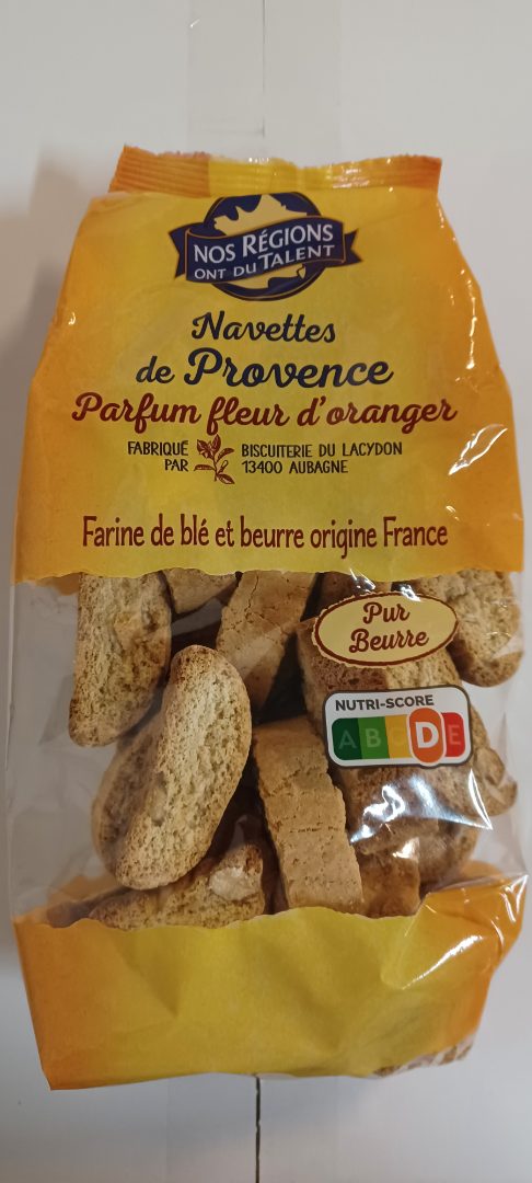 Navettes de provence Nos Regions Ont du Talent : photo du produit rappelé le 04/12/2024