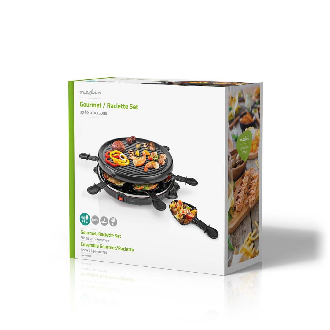 Nedis gourmet / raclette | gril | 6 personnes : photo du produit rappelé le 16/02/2022