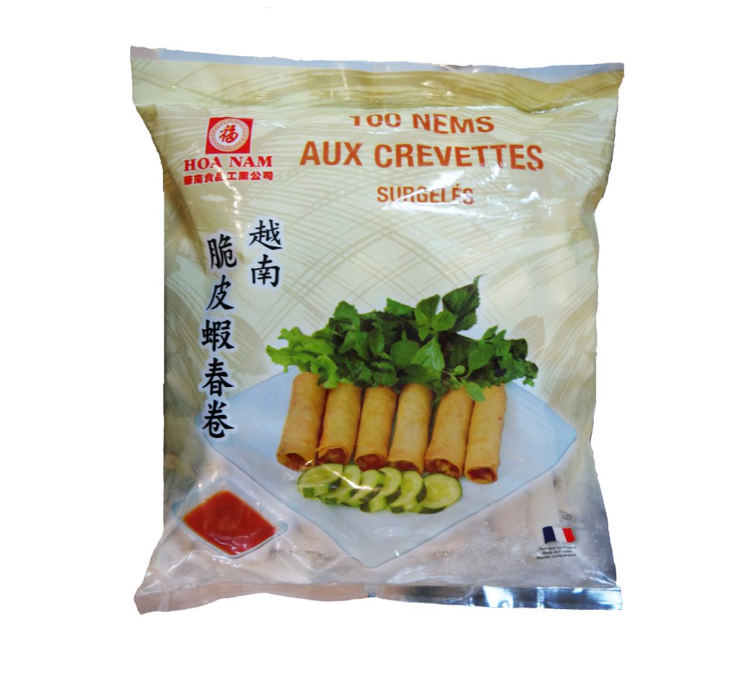 Nems aux crevettes Hoa Nam : photo 2 sur 2 du produit rappelé le 14/04/2021