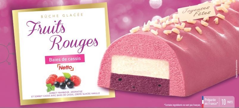 Netto buche 3d 1l fruits rouges : photo du produit rappelé le 29/07/2021