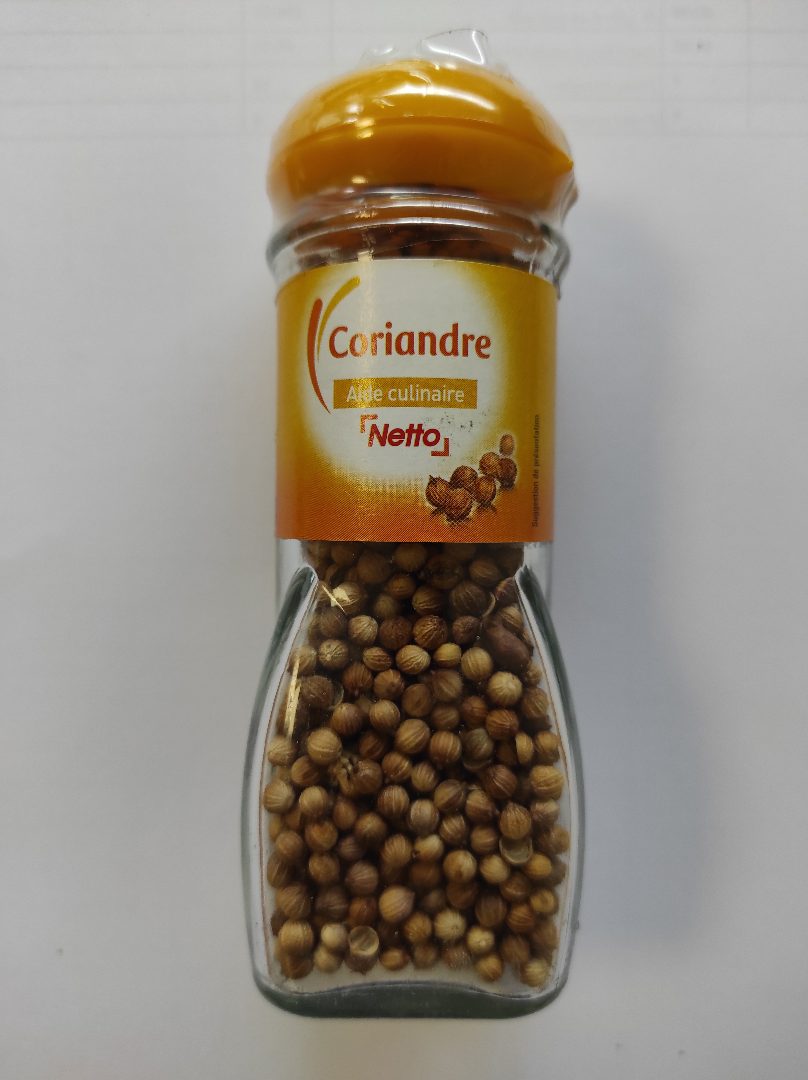 Netto - coriandre - 25g : photo du produit rappelé le 18/04/2023