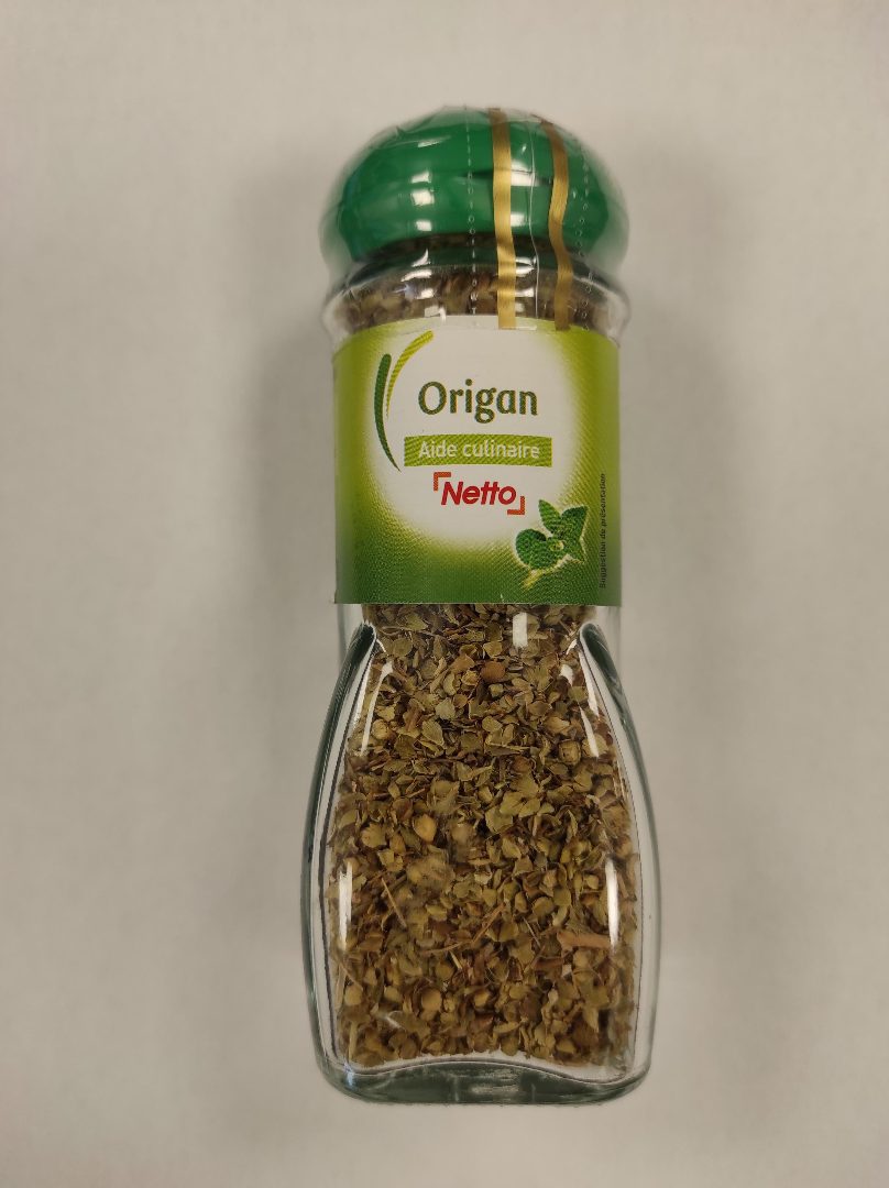Netto origan 12g : photo du produit rappelé le 05/06/2023