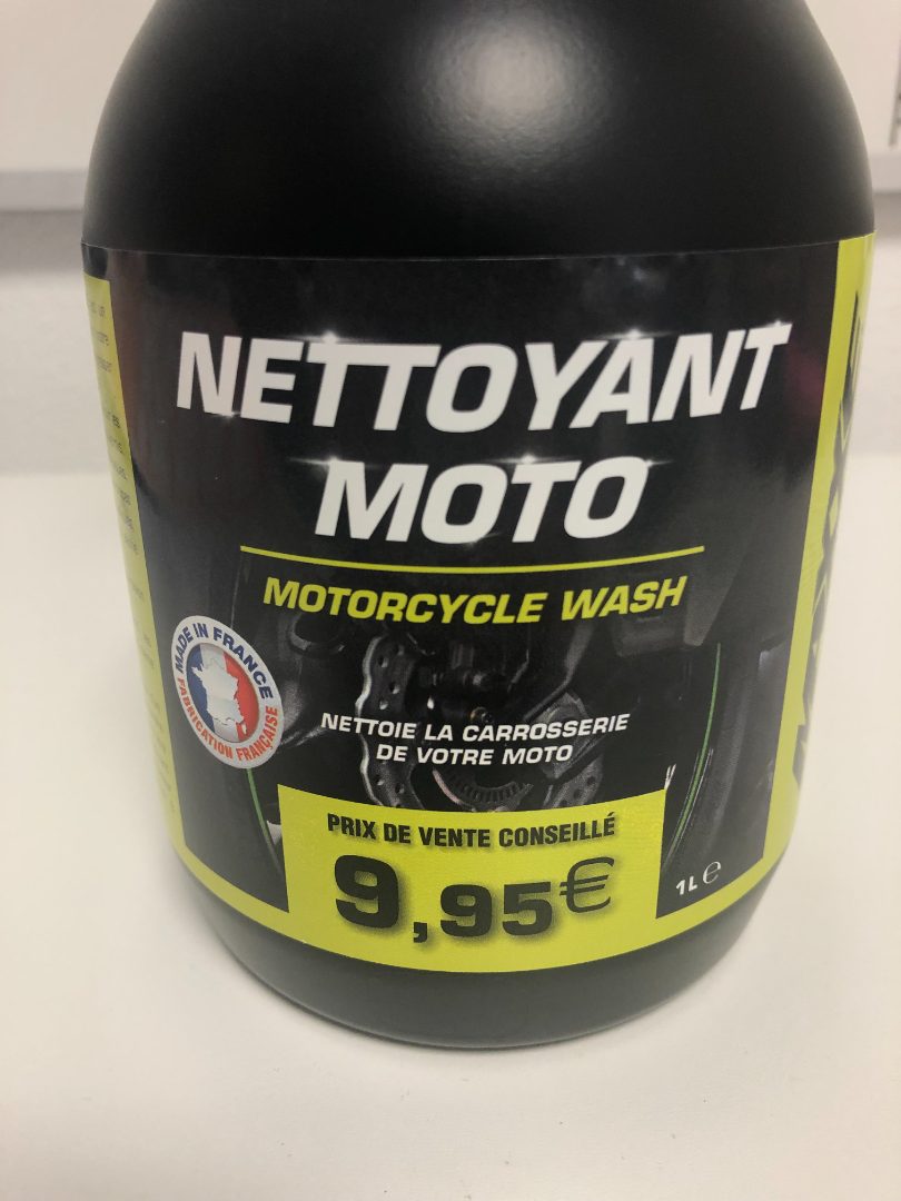 Nettoyant moto motorcycle wash maxxe 1 l : photo 4 sur 5 du produit rappelé le 02/03/2022