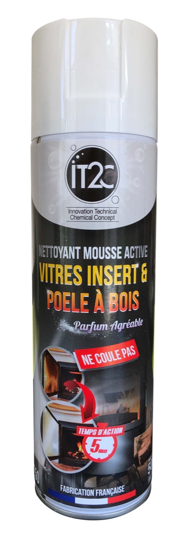 Nettoyant mousse active vitres inserts poêles à bois ae250 IT2C : photo du produit rappelé le 13/07/2022