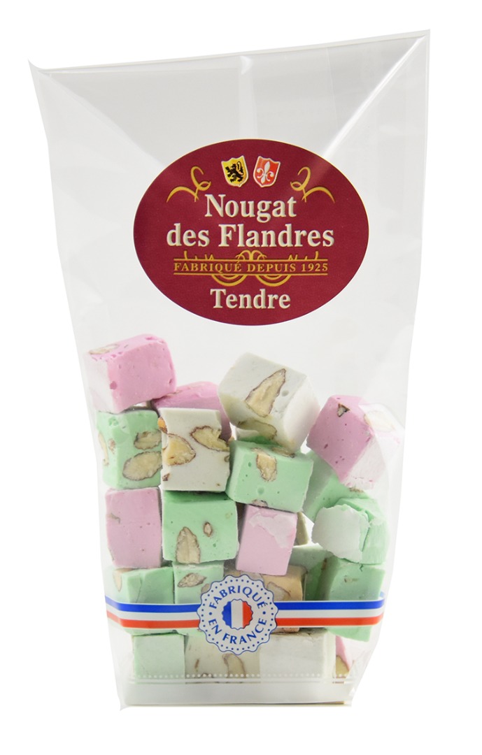 Nougat aux amandes tendre : photo du produit rappelé le 15/01/2024