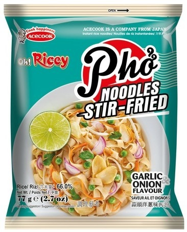 Nouilles de riz sautées instantanée 77g oh ricey : photo 3 sur 3 du produit rappelé le 02/12/2021