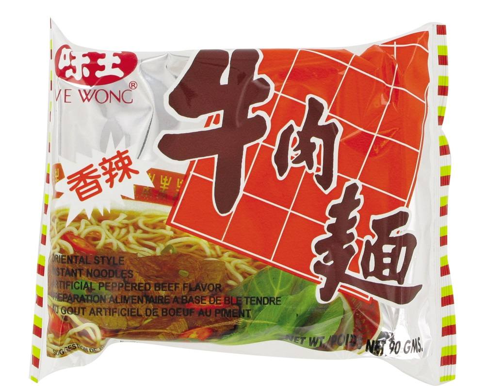 Nouilles instantanées 90g Ve Wong / Vihuongto Brand : photo 2 sur 2 du produit rappelé le 27/04/2022