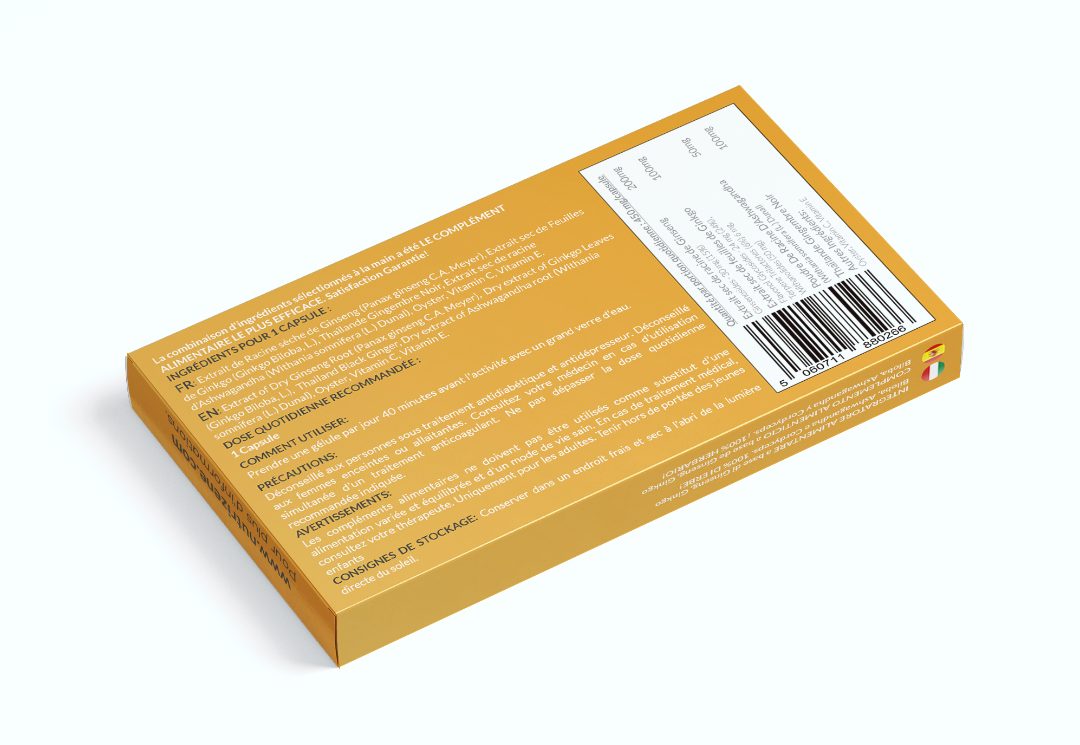 Nutrizene - gold : photo 2 sur 2 du produit rappelé le 04/06/2024