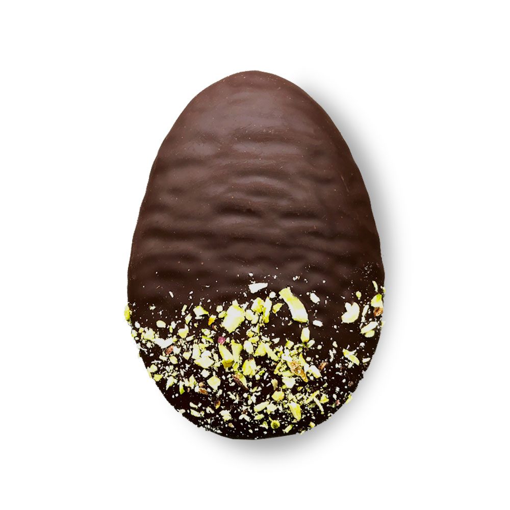 Oeuf en pain d'épice chocolat pistache Délicassie : photo du produit rappelé le 23/05/2022