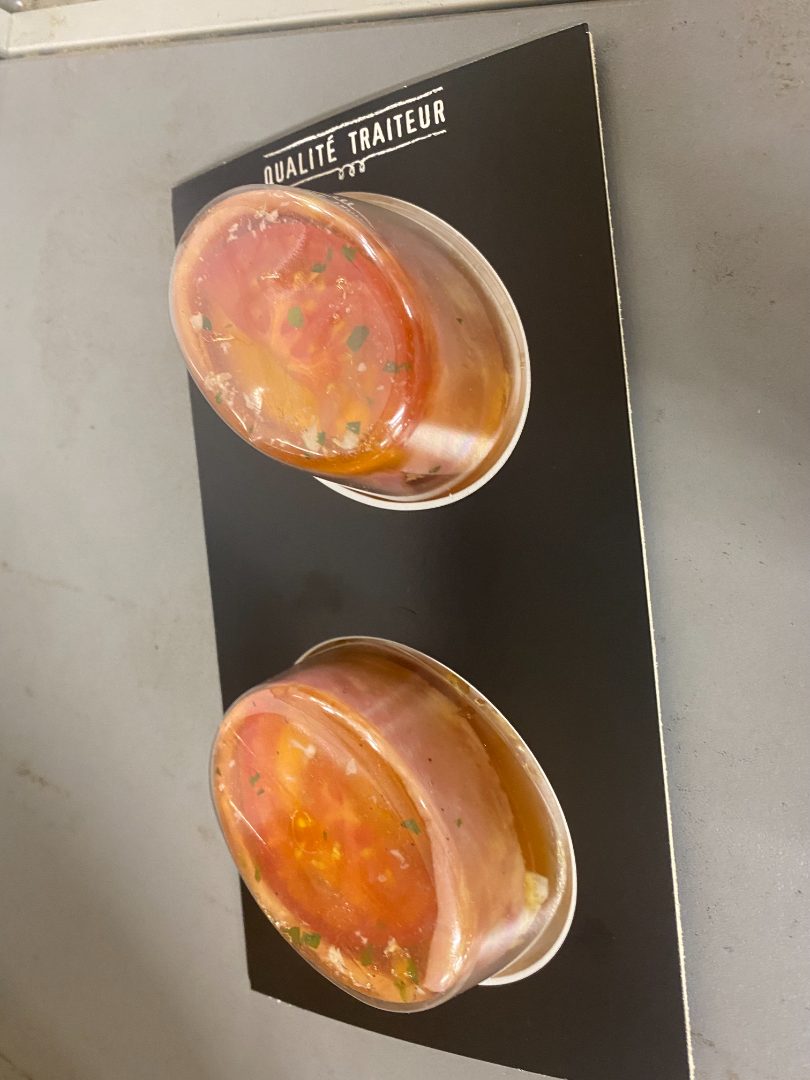 Oeuf poché jambon Qualité Traiteur : photo du produit rappelé le 03/11/2023