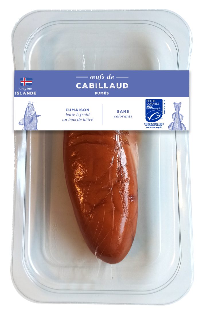 Oeufs de cabillaud fumes Grand Frais : photo du produit rappelé le 02/08/2023