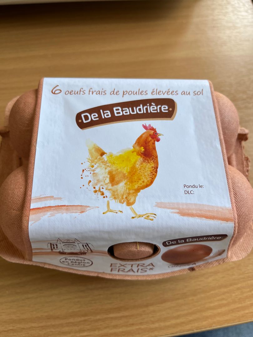 Oeufs De la Baudriere : photo 1 sur 2 du produit rappelé le 24/06/2022