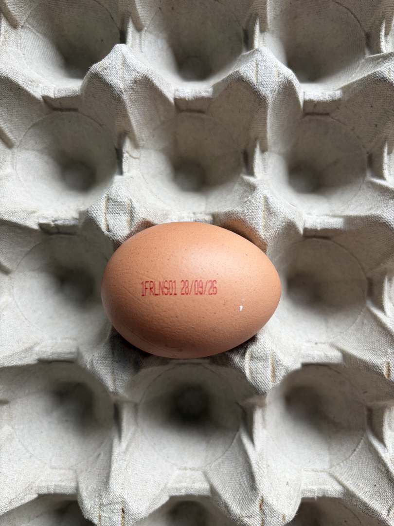 Oeufs issus de poules plein air : photo du produit rappelé le 18/09/2026