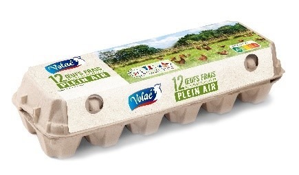 Oeufs plein air Volae : photo 2 sur 3 du produit rappelé le 28/10/2024