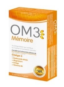 Om3 mémoire 15 gel + 15 caps : photo du produit rappelé le 08/10/2021