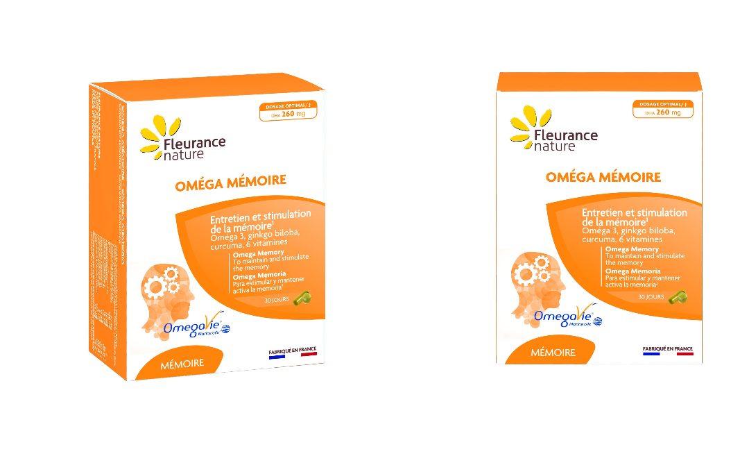 Oméga mémoire Fleurance Nature : photo du produit rappelé le 06/07/2021