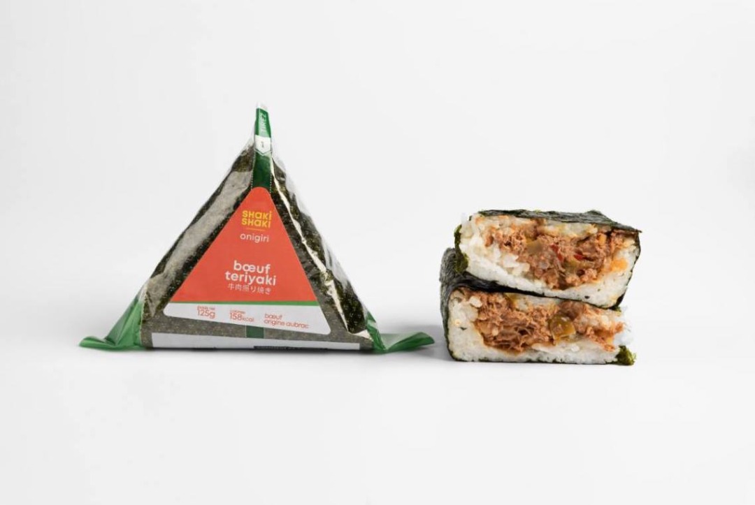Onigiri boeuf teriyaki Shakishaki : photo du produit rappelé le 07/04/2026