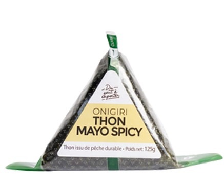 Onigiri thon mayo spicy : photo du produit rappelé le 03/04/2026