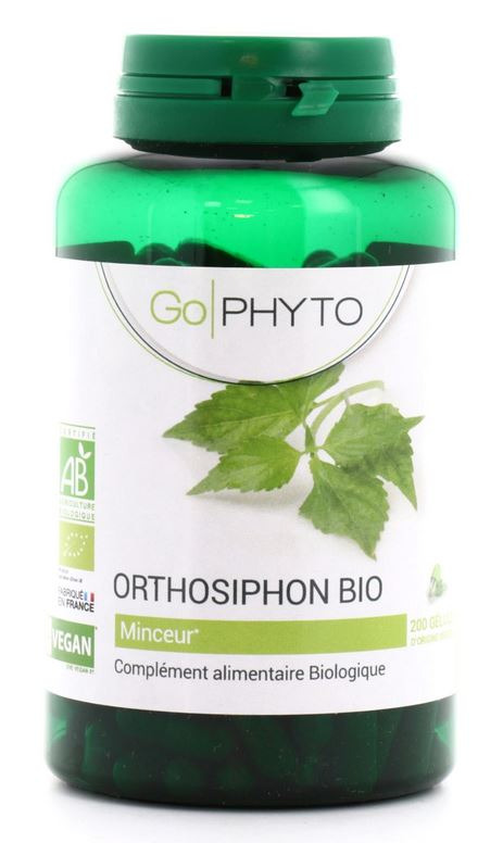 Orthosiphon bio 200 gélules Go Phyto : photo du produit rappelé le 03/04/2023