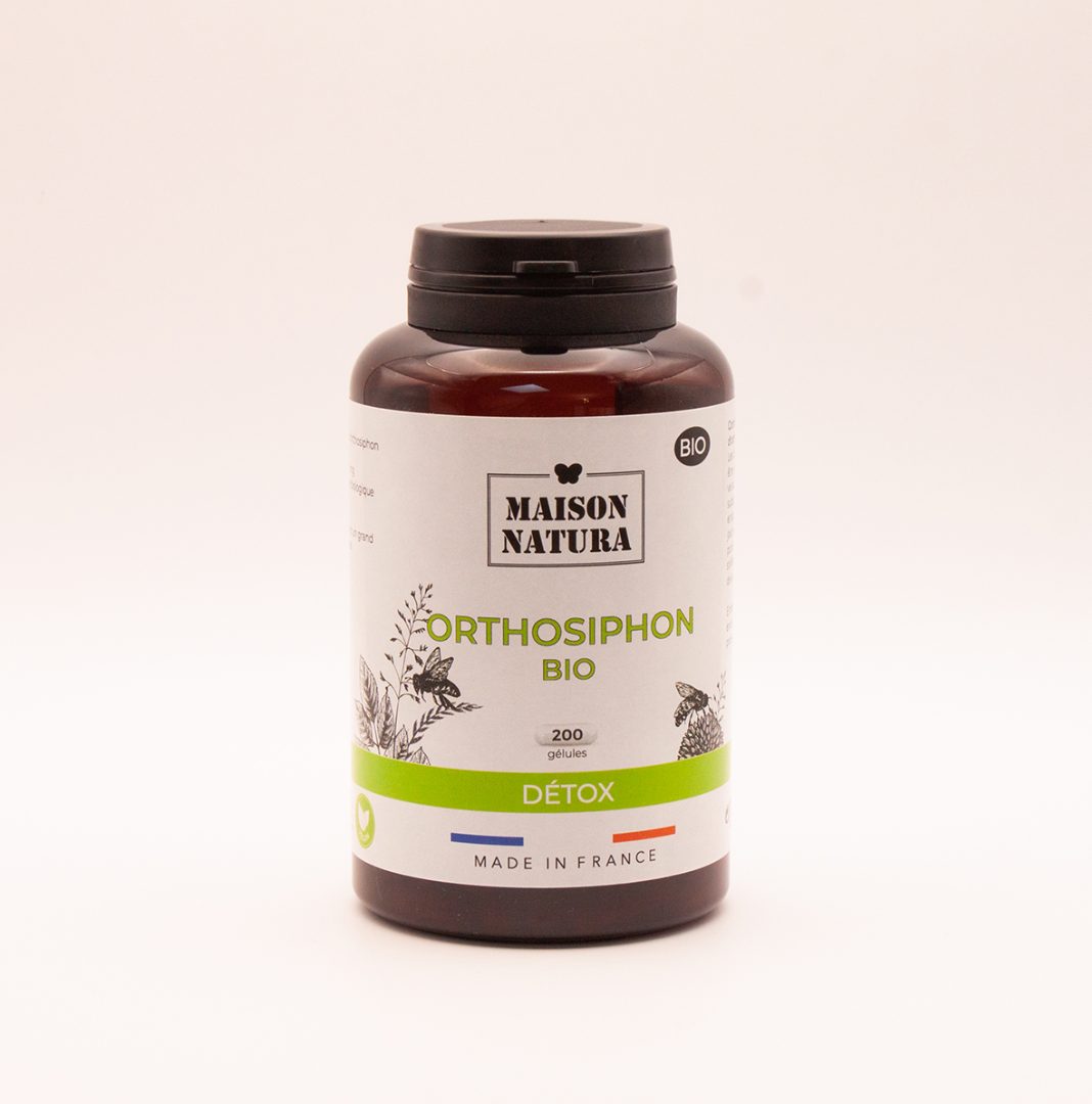 Orthosiphon bio 200 gélules Maison Natura : photo du produit rappelé le 03/04/2023