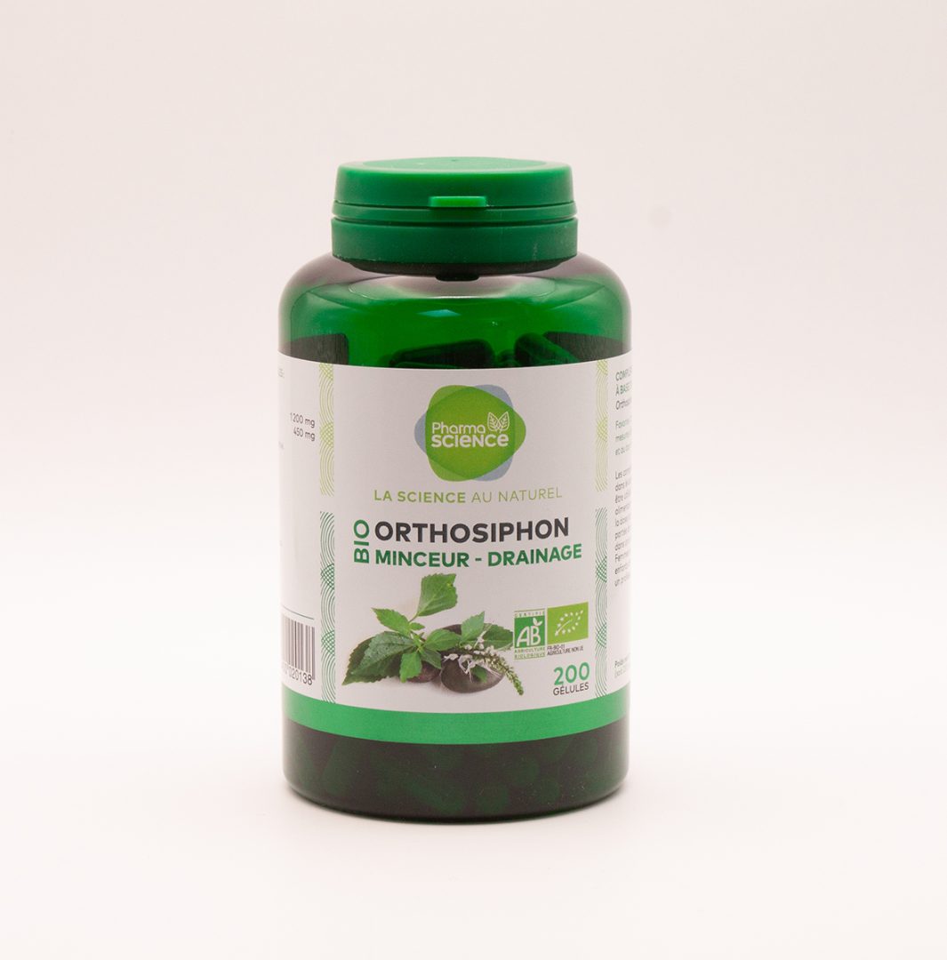 Orthosiphon bio 200 gélules Pharmascience : photo du produit rappelé le 03/04/2023