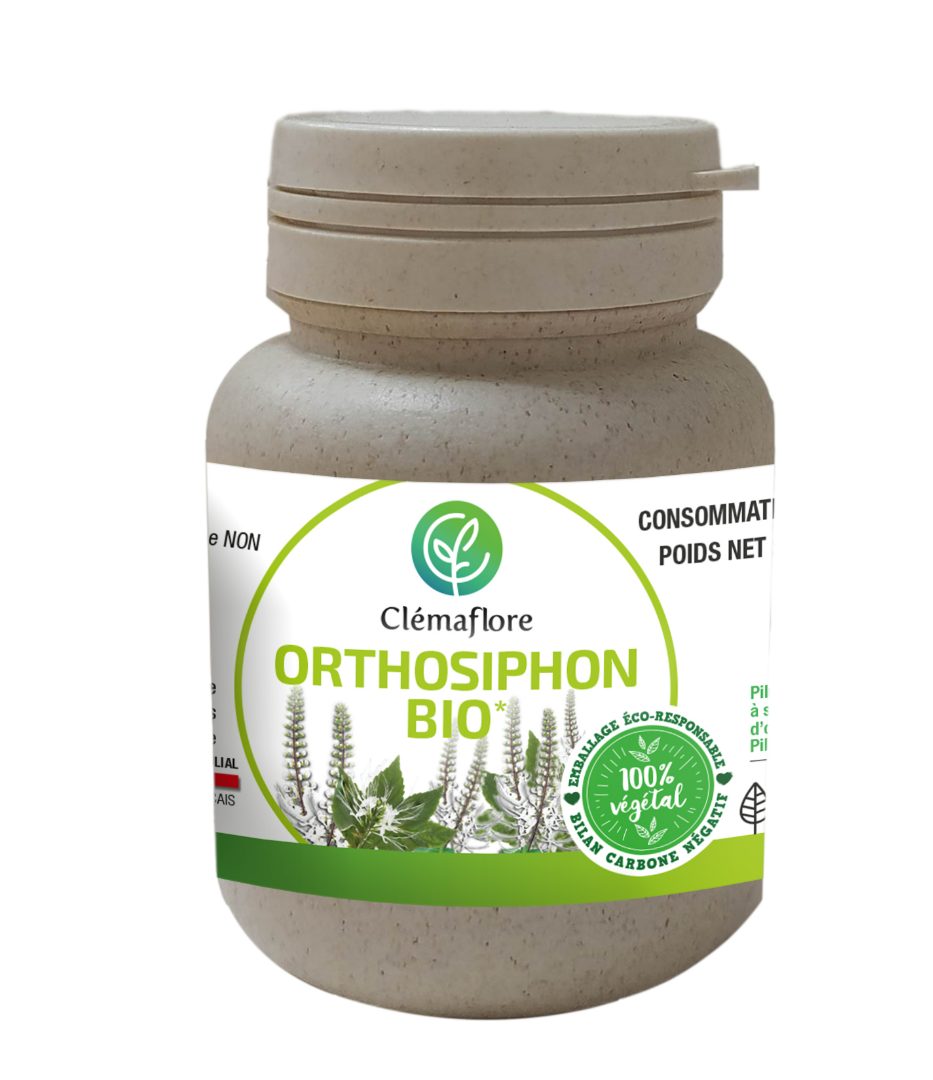 Orthosiphon bio gelules Clemaflore : photo du produit rappelé le 24/03/2023