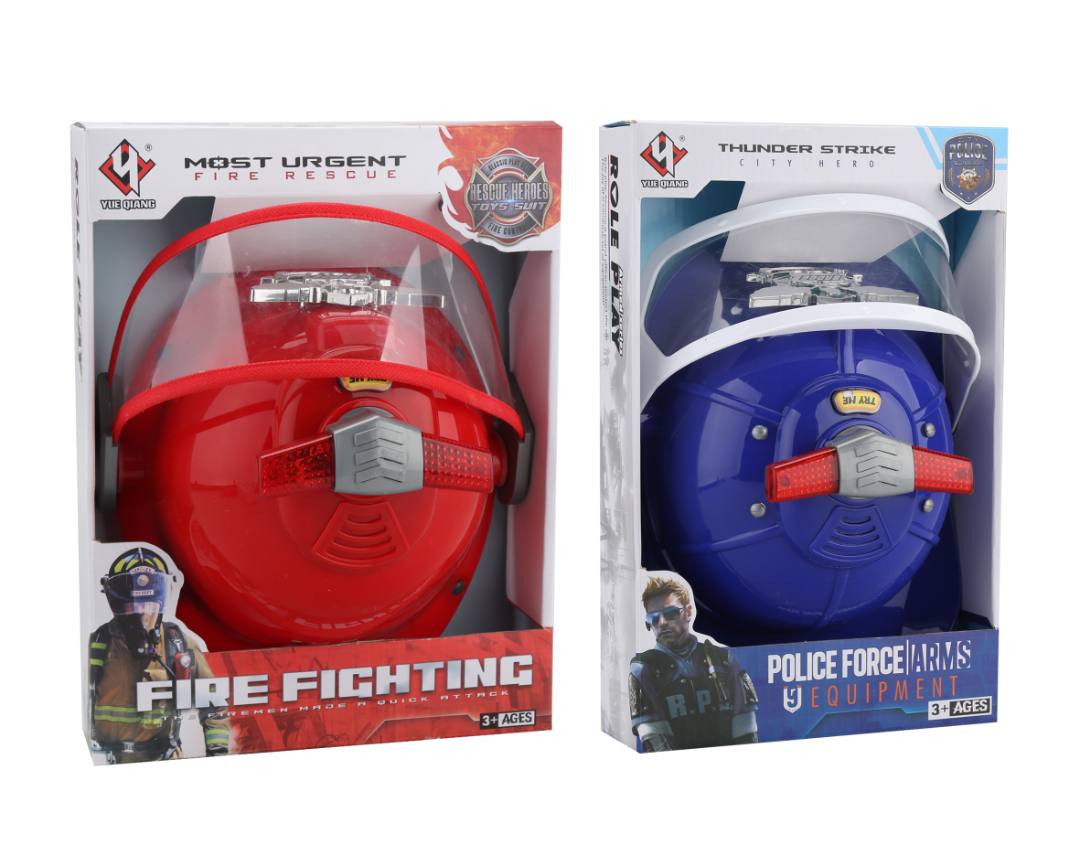 Otf - casque lumineux pompier One Two Fun : photo du produit rappelé le 16/07/2021