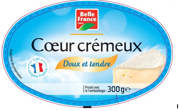 Ovale 300 g Belle France : photo du produit rappelé le 12/08/2025