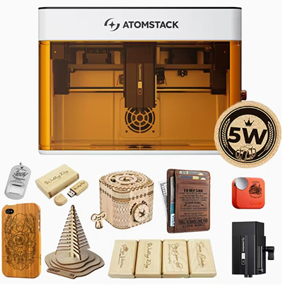 P1 5000mw laser cutter graveur laser Atomstack : photo du produit rappelé le 10/04/2026