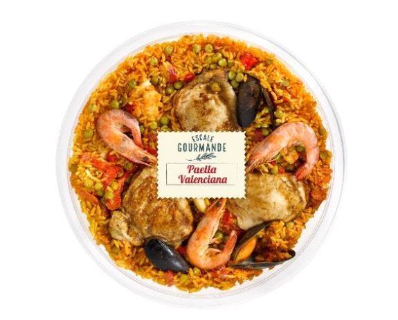 Paëlla poissons et fruits de mer 3 kg // paëlla à la valenciana 3kg Collet : photo du produit rappelé le 18/10/2021