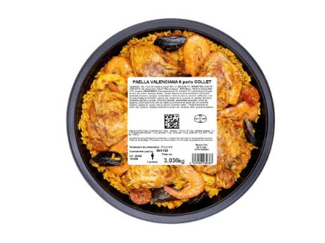 Paella valenciana 3kg pv Atelier Collet : photo du produit rappelé le 27/08/2025