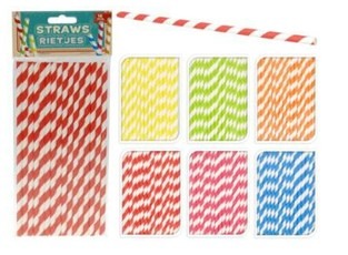 Paille en papier Straws Rietjes : photo du produit rappelé le 28/07/2022
