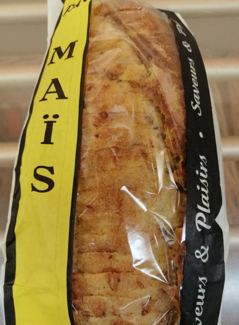 Pain au maïs E. Leclerc Enval : photo du produit rappelé le 30/06/2021