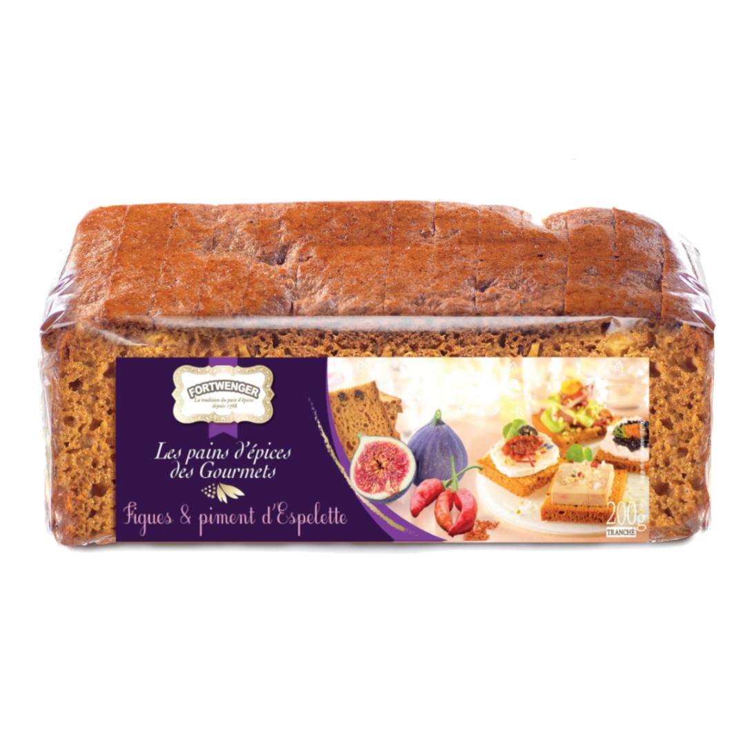 Pain d'epices figues Fortwenger : photo 2 sur 2 du produit rappelé le 14/08/2026