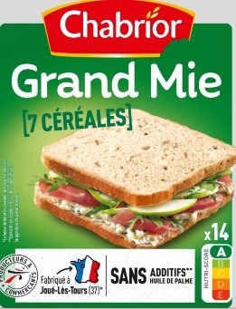 Pain de mie sandwich Chabrior : photo du produit rappelé le 24/08/2021