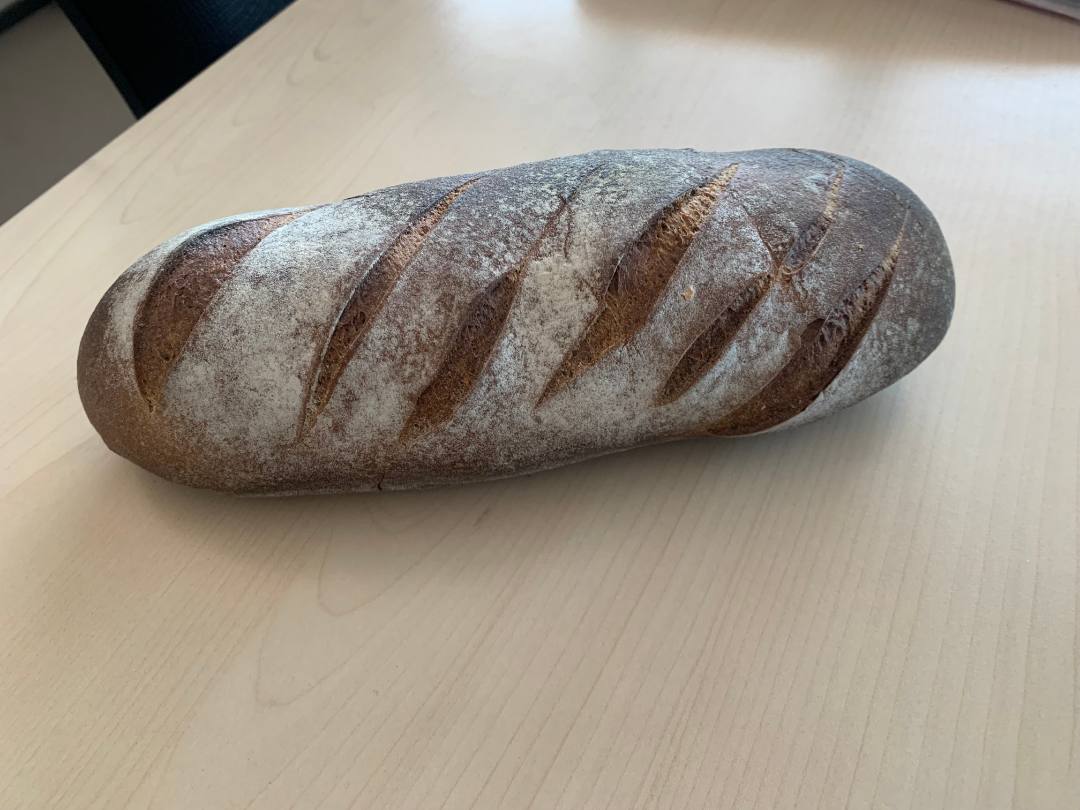 Pain de seigle vendu au rayon traditionnel boulangerie : photo du produit rappelé le 29/04/2022