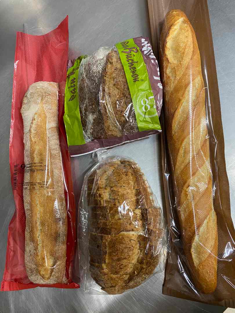 Pains et fougasses maison (cf liste) : photo du produit rappelé le 23/04/2021