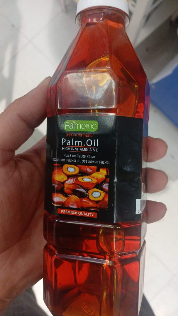 Palm oil Palmolino : photo du produit rappelé le 25/07/2025
