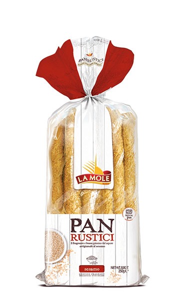 Pan rustici aux sesames (gressins) La Mole : photo du produit rappelé le 19/05/2021