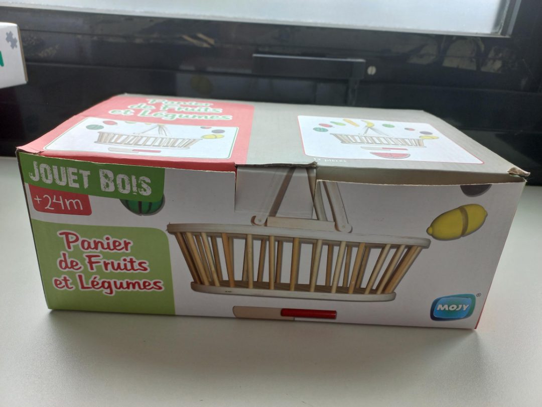 Panier de fruits et legumes Mojy : photo du produit rappelé le 27/05/2025