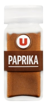 Paprika u format classique 35g : photo du produit rappelé le 03/07/2025